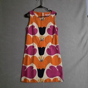 Lilly Pulitzer Womens Oh Jackie Audrey Floral Sleeveless Dress Size 6